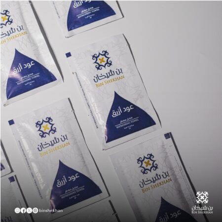 مناديل عود ازرق